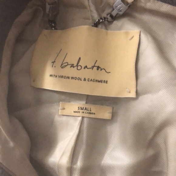 Womens babaton pea coat - Picture 3 of 3